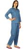 Bimba Womens Cotton Night Wear Printed Pajama Set Full Sleeve Shirt with