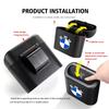 Universal Car Trash Can Storage Multifunctional Garbage Case For BMW Performance X1 M3 M6 F01 F02 E34 E36 E60 F10 F20 X6 YF6