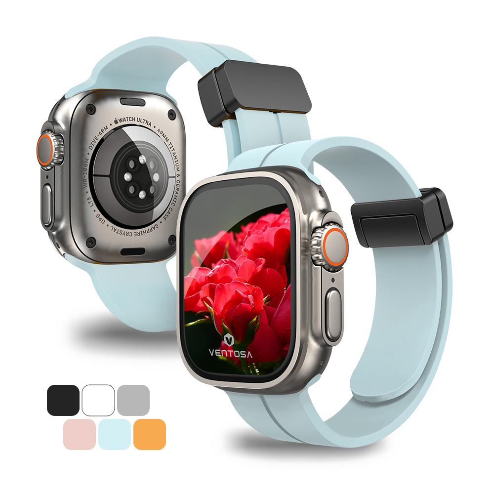 Bentosa Apple Watch Compatible Silicone Strap