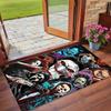 Kristall Samt Teppich Weich Rutschfest Innen Bodenmatte Heimdekoration Terrifier Kunst der Clown