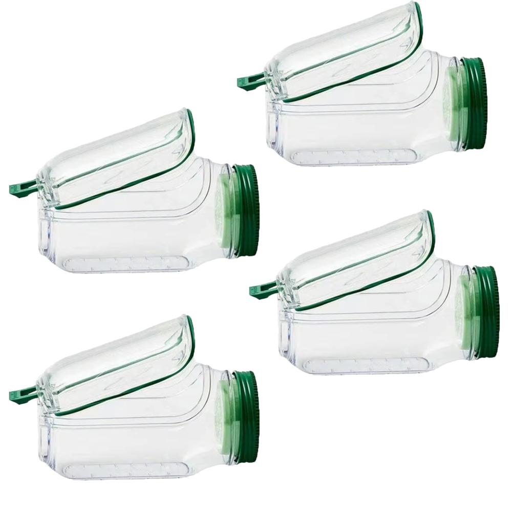 1-4 Stück Tragbare Plastik Salat-Pod Auslaufsicher Wiederverwendbare Plastik Frühstücks-Frucht Aufbewahrungsboxen Geeignet Für Haushalt Outdoor Picknick