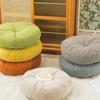 Chenille Round Floor Cushion Seat Pad PP Cotton Filled Meditation Tatami Pillow Soft Thick Chair Sofa Sitting Cushion