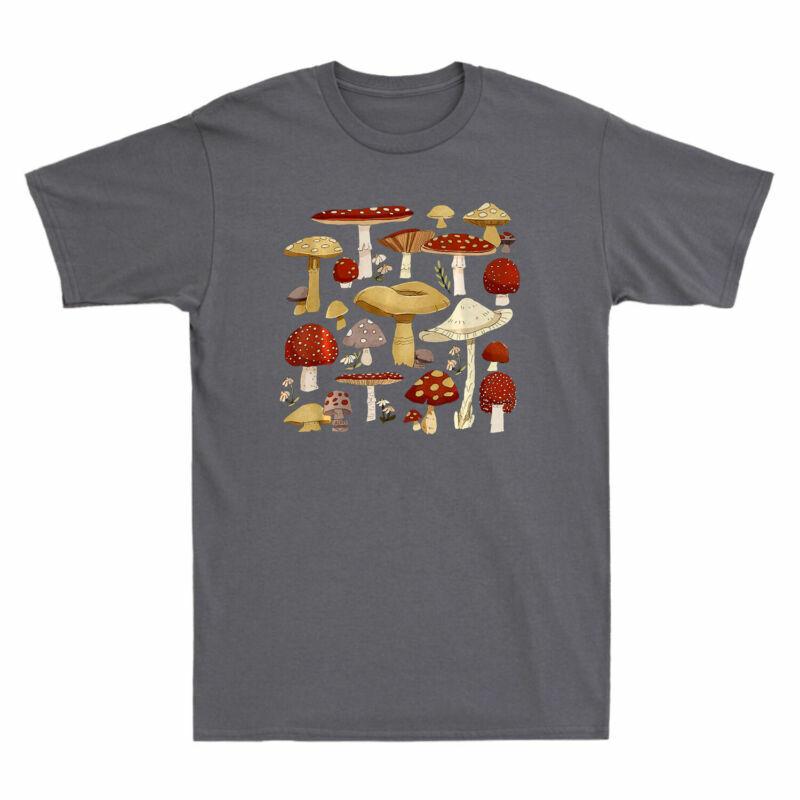 Cottagecore Aesthetic Goblincore Mycology Shrooms Mushroom Funny Graphic Tshirt