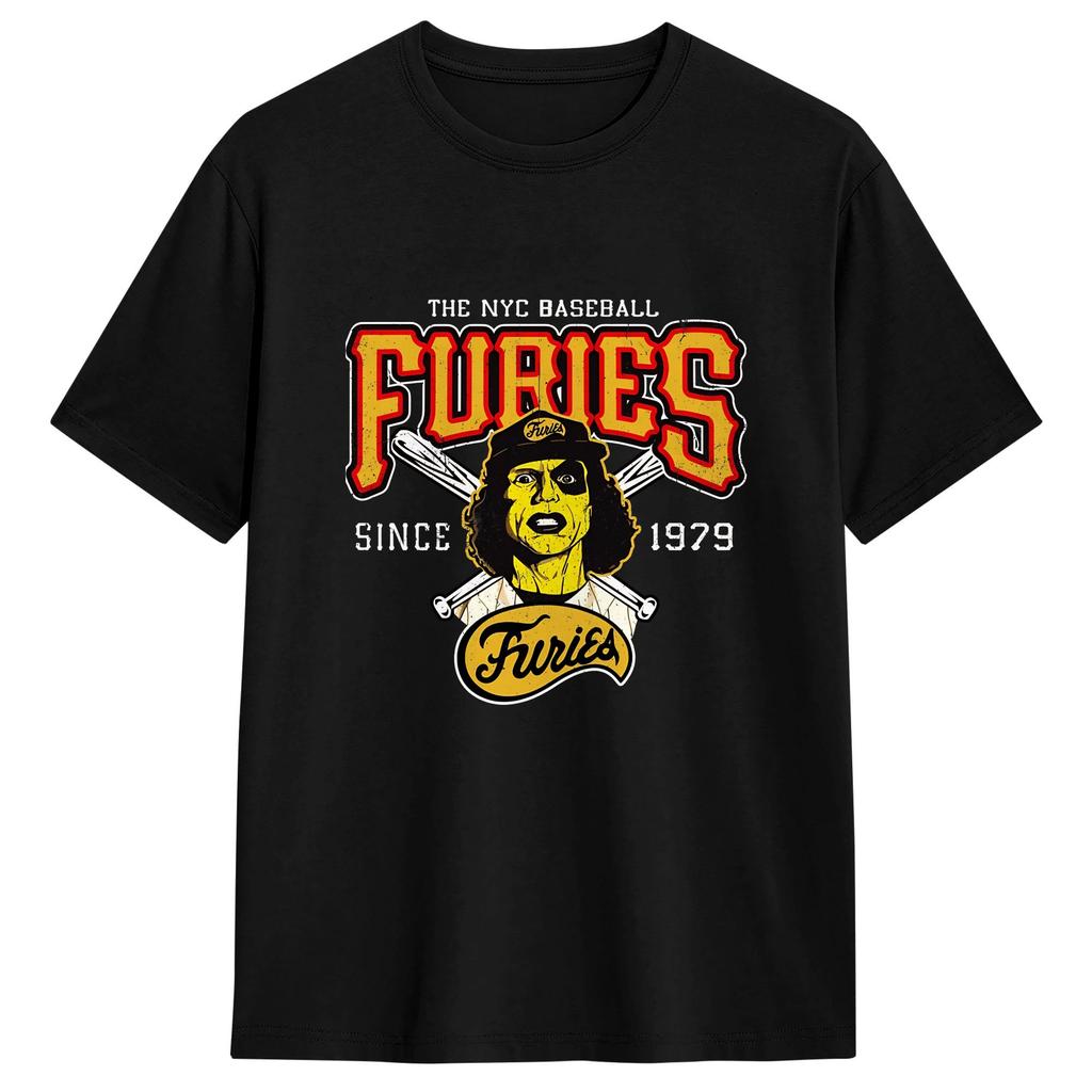 Mode The Warriors T-Shirts für Unisex Rundhalsausschnitt Reines Baumwoll-T-Shirt Kurzarm-T-Shirts Original Kleidung
