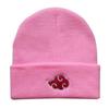 Unisex Cloud Pattern Knit Hat - Warm Anime Wool Hat for Autumn & Winter