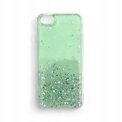 Wozinsky Star Glitter Shiny Case Cover with Glitter Samsung Galaxy A72 4G Green