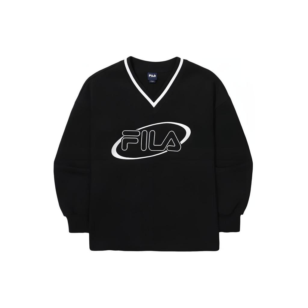 New FILA Sweatshirts Women's Black FS2POG1152F-BLK