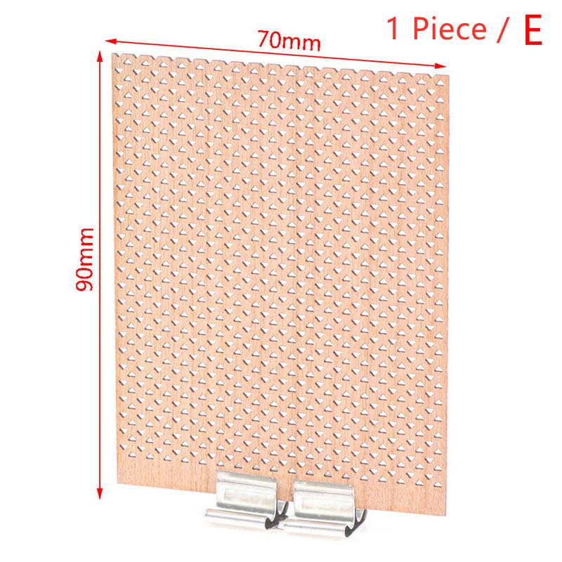 2-10cm Large Width Wooden Candle Wick DIY Candle Making Supplies Candle Cores With Metal Bases Soy Wax Candles Paraffin Wax Wick