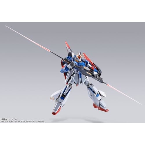 TAMASHII NATIONS METAL BUILD Mobile Suit Z Gundam Zeta Gundam, Approximately 190mm, PVC, ABS, and Die-cast Painted Action Figure