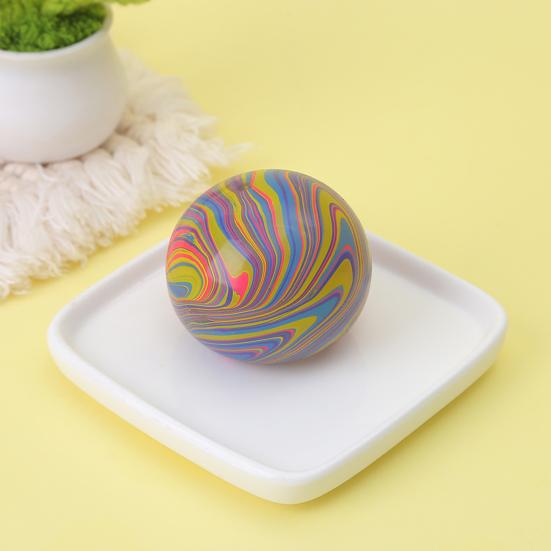 Slow Rebound Squeeze Toy Healing Stress Ball Decompressing Toy Soft TPR Sensory Ball for Adults And Children