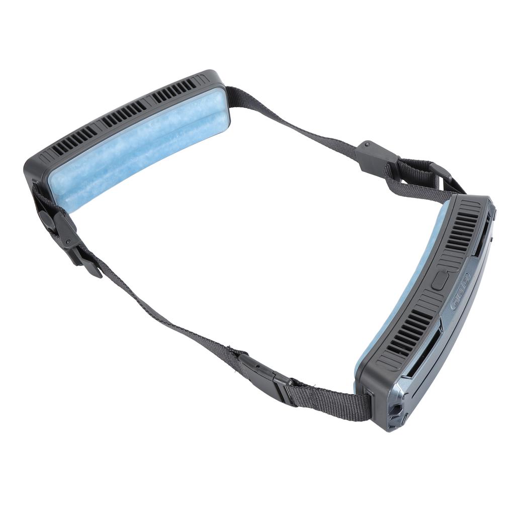 Wearable Waist Fan Multifunctional 3 Speeds Adjustable Ice Compress Efficient Wide Angles Belt Fan for Outdoor Sports