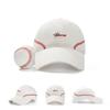 Vintage Plaid Stripe Embroidery Puppy Baseball Cap Female Soft Top Deepens Big Head Circumference Hip Hop Cap Male Tide
