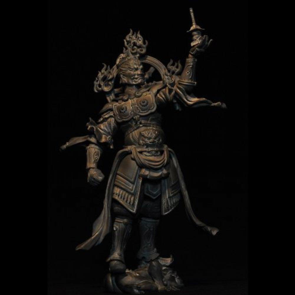 Revoltech Takeya 001EX Tamonten Wood Version ABS PVC Painted Action Figure Non-Scale &