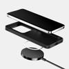 Für Xiaomi 15 Pro Karbonfaser Hülle Schlank Stoßfest Magsafe Magnetisch Kabelloses Ladegerät Hülle Legierung Linse Anti-Rutsch Griff Funda