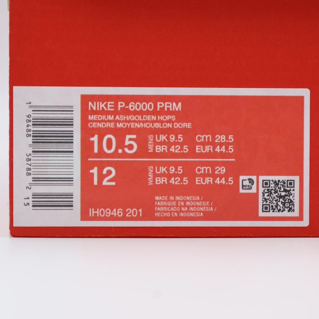 IH0946-201 Nike P-6000 Premium Cordura Keskmine Tuhk Kuldne Humal (meeste omad)
