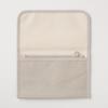 MUJI Cotton Maternal and Child Health Handbook A6 NGB85A1S Case, Small, Navy, Size,