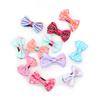 10Pcs Mixed Color Baby Girls Flower Dot Bowknot Hair Clips Set Hairpin Headwear
