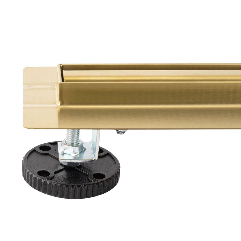 Odpływ neox slim pro złoty szczotkowany 700 sku rea-g2714