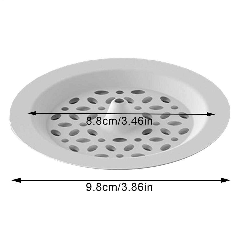 Bouchon de Couvercle d'Égouttoir Couvercle Piège à Cheveux de Salle de Bain Pour Baignoire de Salle de Bain Sol Buanderie Évier de Maison Accessoires de Cuisine