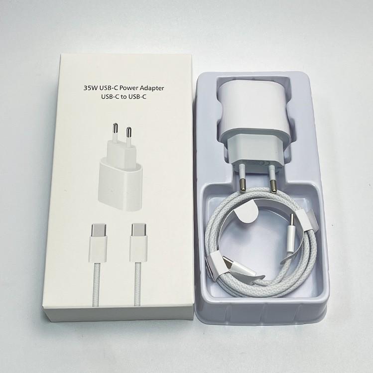 Caricabatterie PD da 20W/35W Compatibile con Apple 15 per iPad e iPhone con Cavo