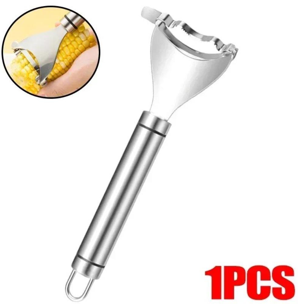 3/2/1Pcs Stainless Steel Corn Stripper Corn Shaver Planer Thresher Multi-purpose Melon Fruit Cutter Household Kitchen Gadgets Tool