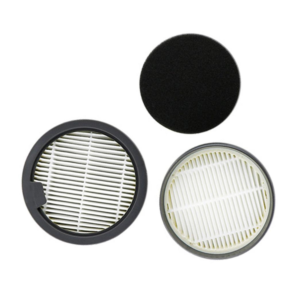 3Pieces Vacuum Cleaner Filter Vacuum Accessory Round Filter Easy Installation Filter Household Cleaning Supply for Home