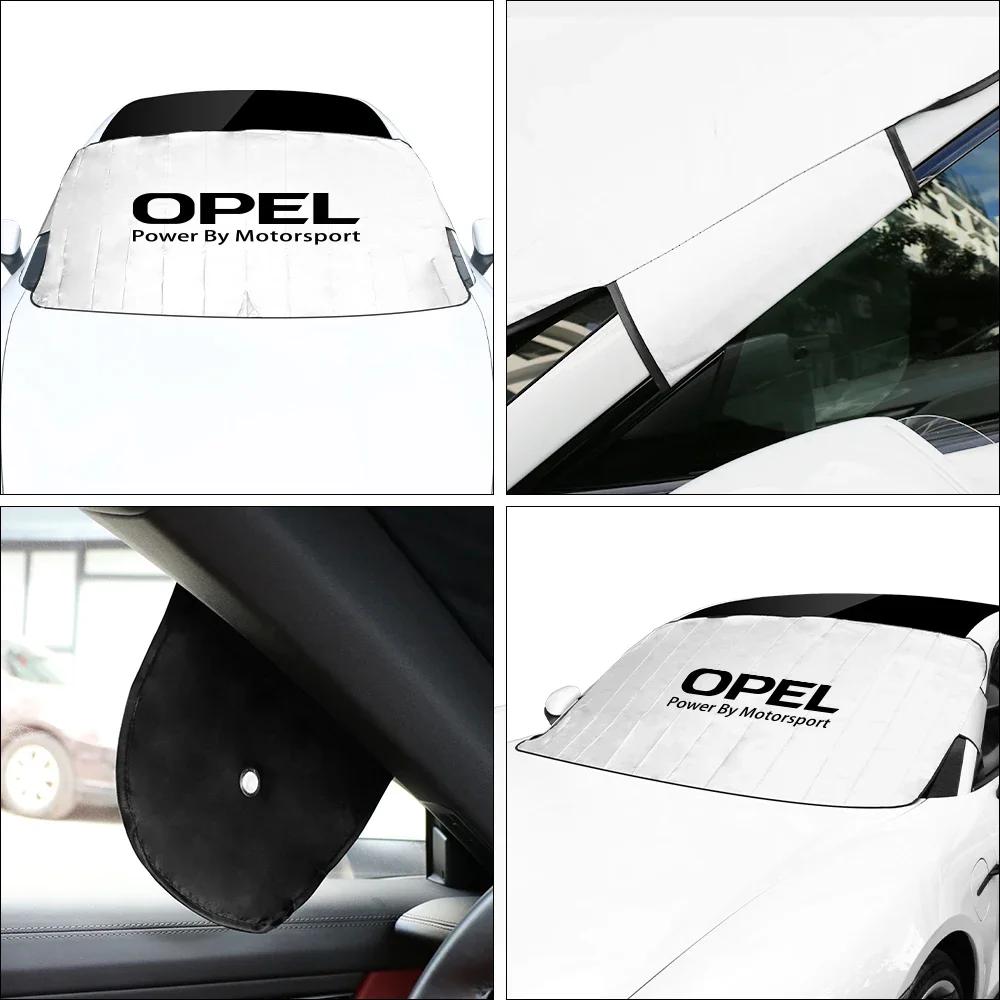 AAGW1 Car Front Windshield Sunshade Cover Auto Accessories For Opel Corsa C D Astra H J G K Insignia Vectra C B Meriva a Zafira Tigra