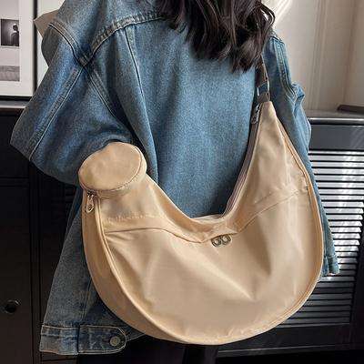 Dumpling Bag High End and Exquisite Commuting Bag Large Capacity Customized Niche Design Summer Versatile One Shoulder Crossbody Bag