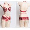 2Pieces Tribal Belly Dance Bra and Belt Belly Dancing Outfit Belly Dancer Costumes for Women