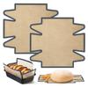 Silicone Bread Loaf Pan Liners, Reusable Non Stick Long Tab Handles Bread Pan Baking Mats, For Bread Pans, Heat Resistant