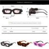 Rectangle Sunglasses Women Fashion New in Furry Frame Vintage Shades Eyewear Brand Design UV400 Winter Party Sun Glasses