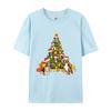 Mens Tshirt Beagle Dog Lover Matching Santa Beagle Tshirt Breathable Top Texture Fabric Leisure Tshirt