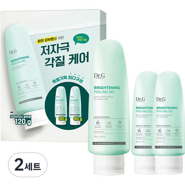

Dr.G Brightening Peeling Gel 120г + 60г х 2шт, 2 набора