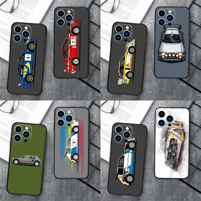 T16 Rally Car Funda For OPPO Reno 8 7 Lite 11F 12F 13F 14F 15F 10 12 13 14 Pro OPPO Find X8 X6 X9 Pro Case