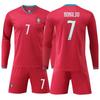 Maglia da Calcio Portogallo Casa 2026 Manica Lunga Kit da Calcio