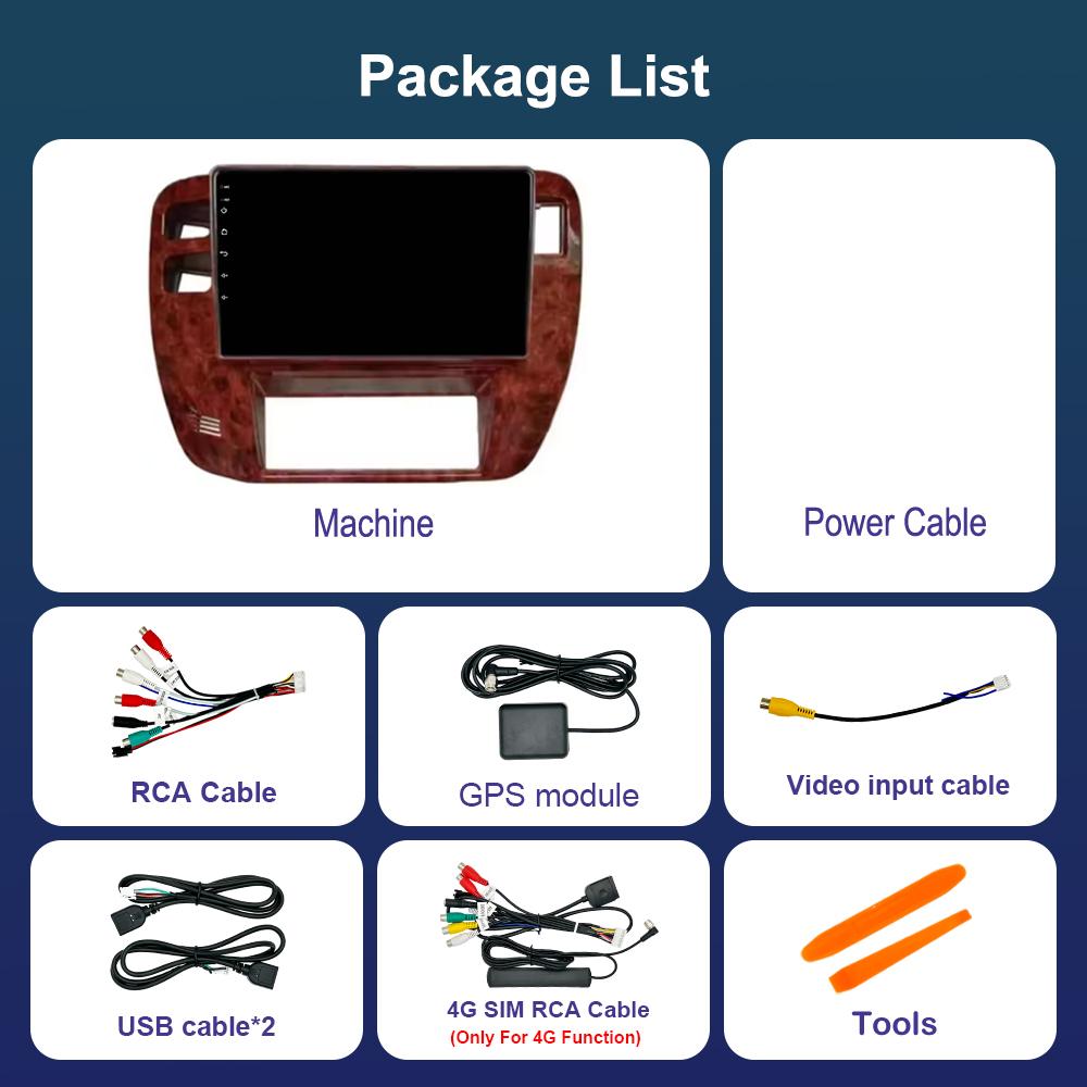Bluetooth WiFi GPS Navigation Android 14 for NISSAN Patrol 1997 - 2005 Touch Screen Car Radio Multimedia Player 4G DSP Stereo