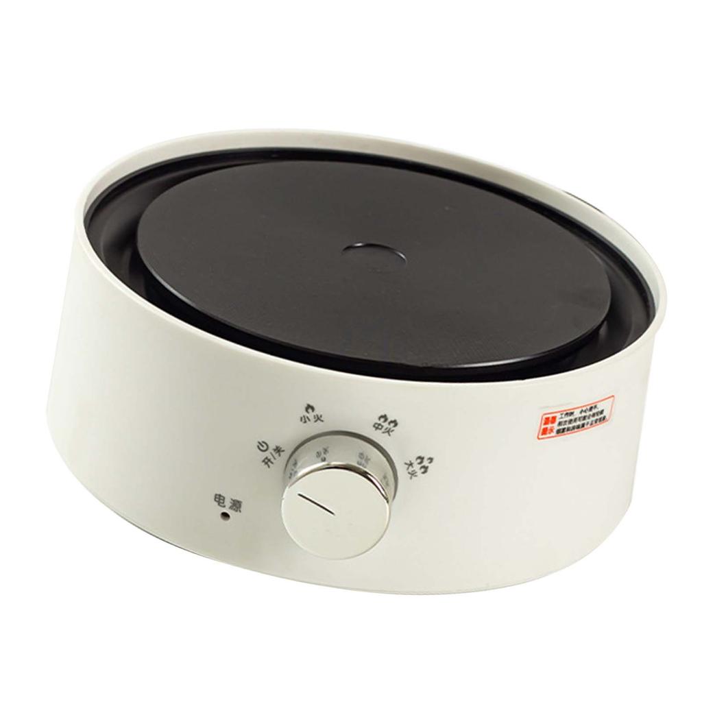 Electric Mini Stove 360 Degree Vertical Heating Portable Countertop Hot Plate for Home Coffee Tea