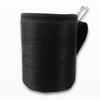 Multi Functional Tool Belt Pouch In Black with Carabiner for Home Repairs and Outdoor Activities Screws Nails Waist Bag