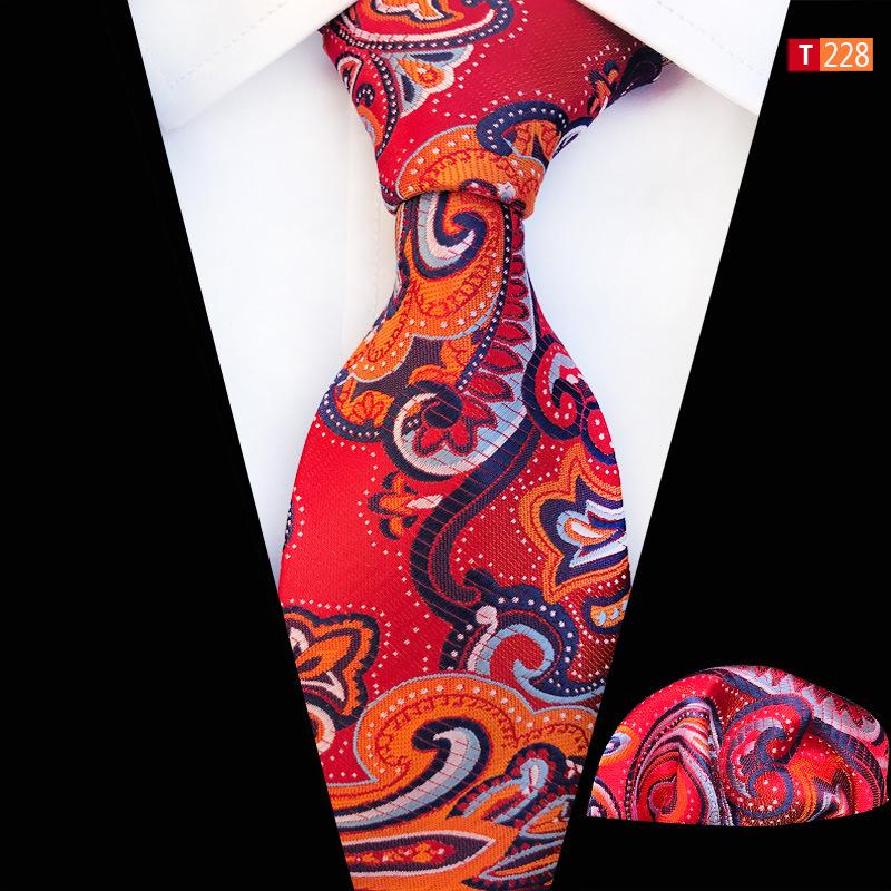 Polyester Jacquard Pocket Square Handkerchief for Suit Breast Pocket