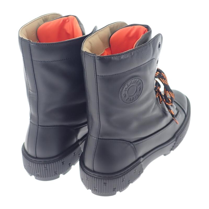 HERMES  H242072Z02380 38  Boots Black Calfskin Women