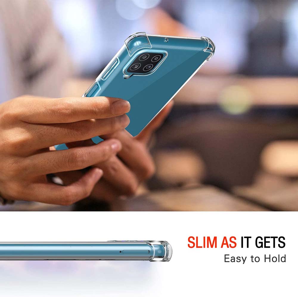 Thick Shockproof Silicone Clear Phone Case For Samsung Galaxy M12 M32 5G M55 C55 5G M22 4G M54 5G Protection Case Back Cover