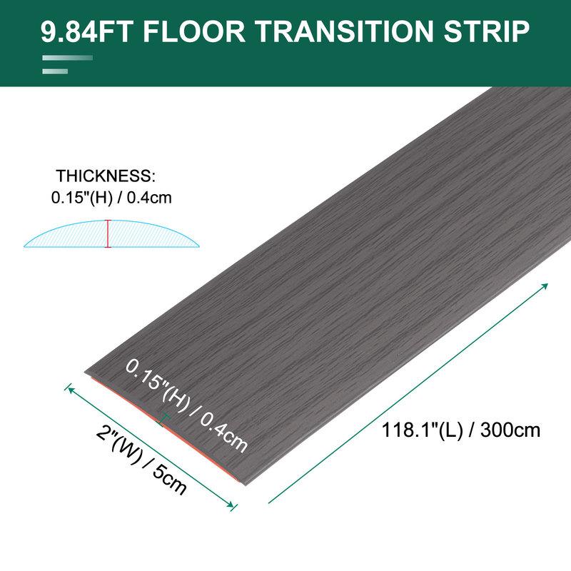3 Meters Self-adhesive Carpet Floor Edging Trim Strip Flooring Transition Strips Floor Cover Strips Door Trim Sealing Strips