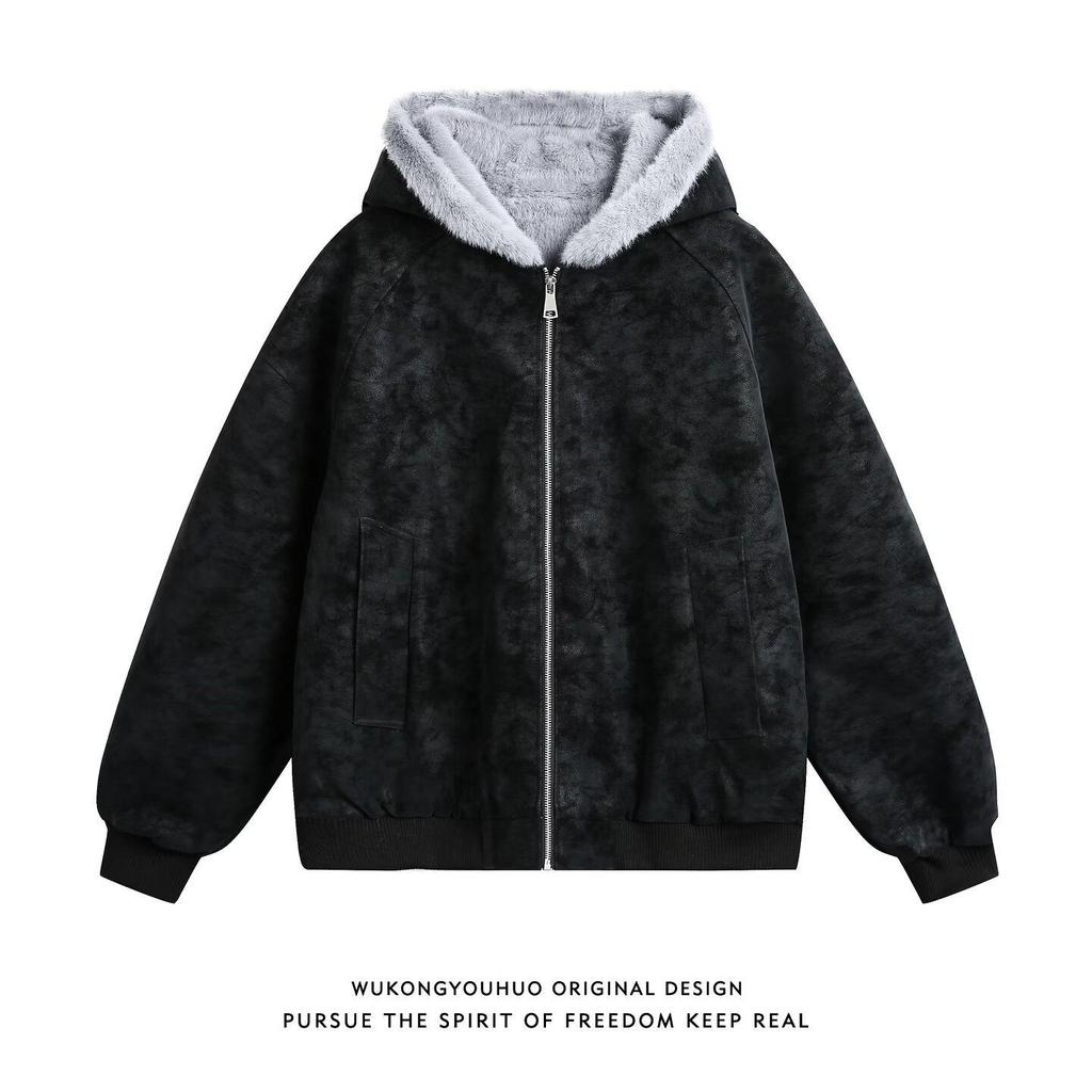 2025 Autumn/Winter Cool Men's Jacket - Trendy High Street Hong Kong, Japanese Harajuku, Korean Style Loose Fit