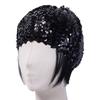 Sparkly Sequin Sequin Beanie Hat Shiny Finish Glitter Beanie Hat Popular Knit Beanie Hat  For Women