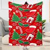 Christmas 378 Blanket Ultra-Soft Great for Picnics Chair Office Chair for All Seasons Stylish Decor Gift for Travel Home Birthdays