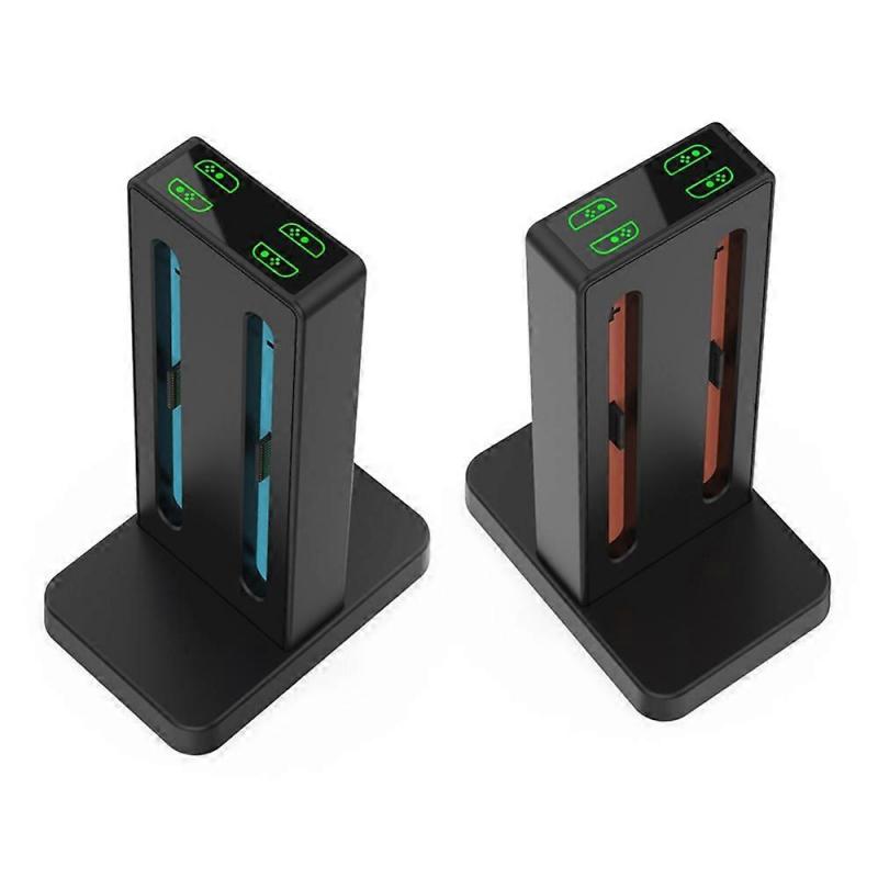 DOBE TNS-3192B For Nintendo Switch 2 Joy-Con Controller Charging Dock 4-Slot Charger with LED Indica