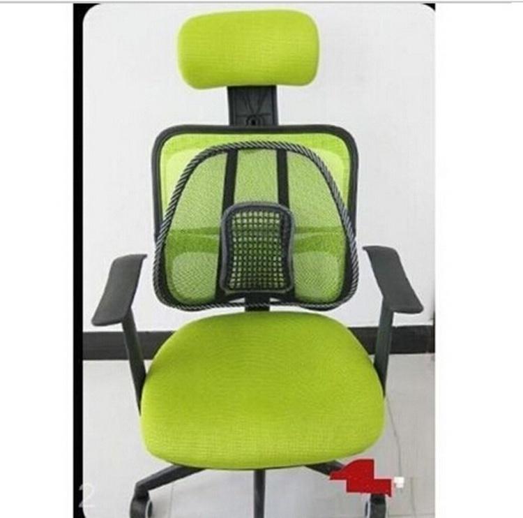 Car Seat Chair Massage Back Lumbar Support Pad Office Mesh Cushion