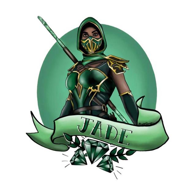 J549# Scorpion Spear Mortal Kombat Kitana Sticker On The Car Vinyl Decal Waterproof Decoration Car Stickers