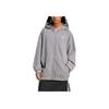 adidas Originals Women's Trefoil Logo Hooded Sweatshirt Grey IY8039