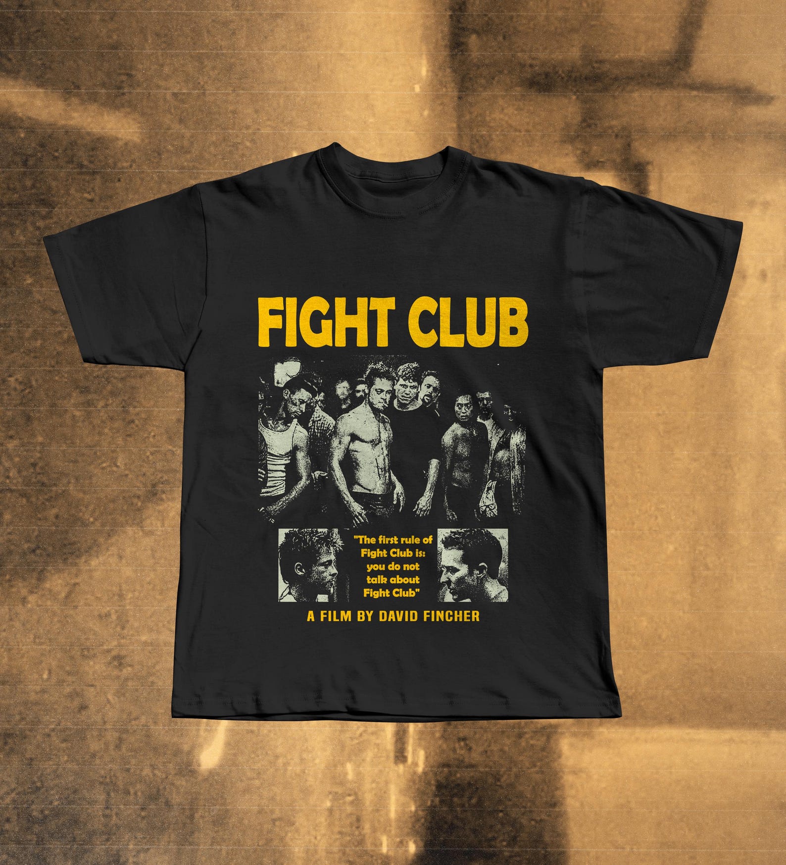 Fight Club 1999 Film T-Shirt, David Fincher Cult Classic Movie Tee M